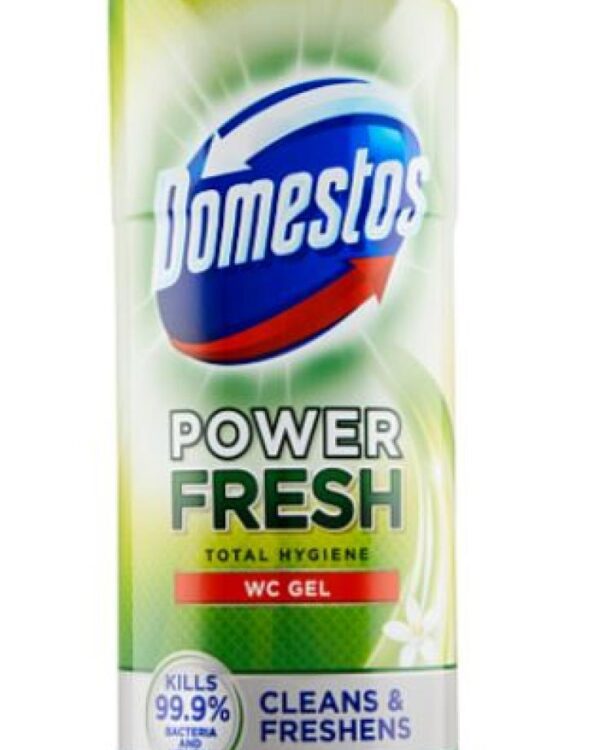 Domestos WC Power Fresh Lime 700 ml Domestos POWER FRESH: řada toaletních čističů s rozložitelným aroma