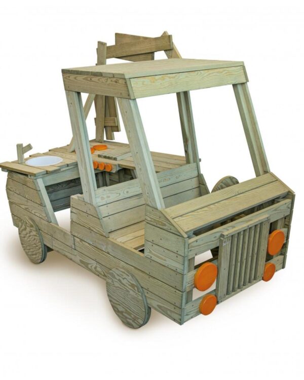 Venkovní dřevěné auto Foodtruck