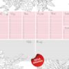 Mapa stolní plánovač Antistres A2/30listů OS101 Týdenní univerzální kalendárium - JEDNODUCHÝ A PRAKTICKÝ PLÁNOVAČ!