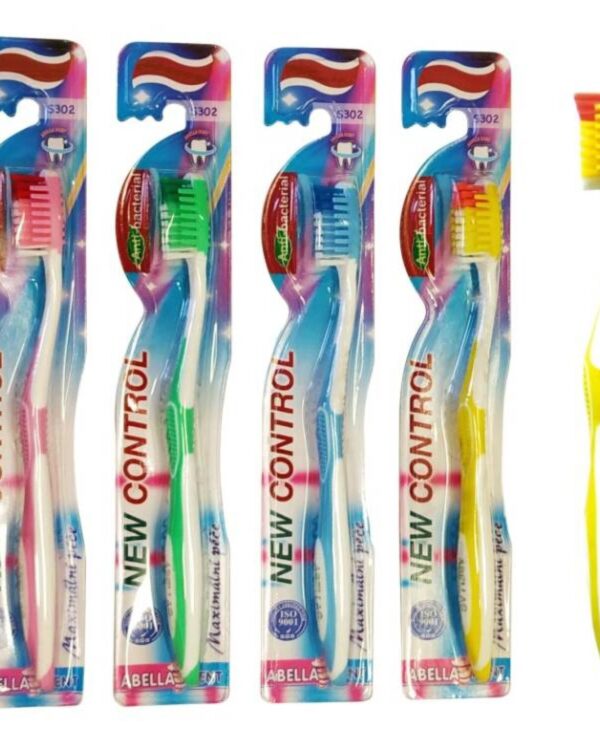 Zubní kartáček střední Zubní kartáček střední měkkost zajistí efektivní a kvalitní hygienu dutiny ústní. Kartáček pomáhá vyčistit i těžce dostupná místa. Unikátní štětinky prostupují hluboko do mezizubních prostor a odstraňují zubní povlak a škodlivé bakterie.
