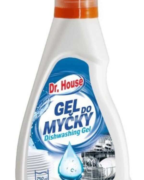 Dr. House gel do myčky 750ml Gel do myčky zaručí perfektní čistotu a zářivý lesk. Více než 90 % přírodních složek