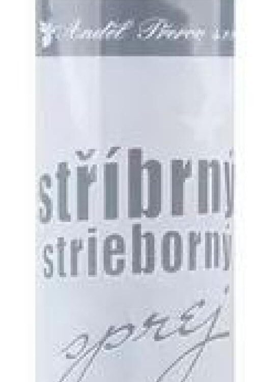 Dekorační sprej stříbrný 150ml Dekorativní sprej stříbrné barvy s glitry je ideální pro vánoční výzdobu