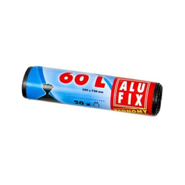 Sáček do koše 60l/59x72/20ks ALUFIX economy Sáček do koše ALUFIX ECONOMY z HDPE