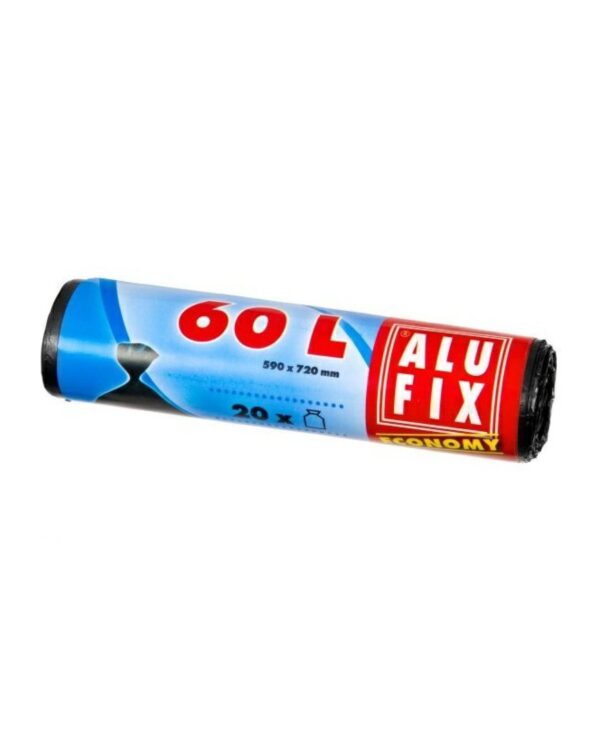 Sáček do koše 60l/59x72/20ks ALUFIX economy Sáček do koše ALUFIX ECONOMY z HDPE