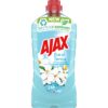 AJAX UNI na podlahy Jasmín sv. modrý 1000ml Ajax Floral Fiesta s vůní jasmínu je čistič na více povrchů se speciálním složením kombinující tradiční přísady