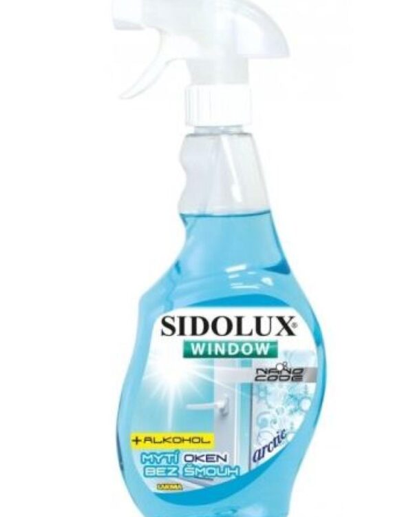 Sidolux na okna rozprašovač 750ml Artic Receptura Sidolux Window je založená na technologii Nano Code s obsahem alkoholu