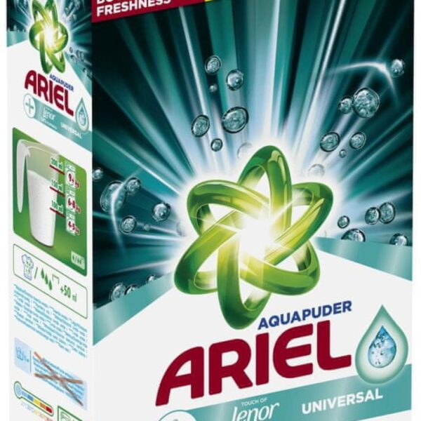 Prášek na praní Ariel 100PD/ na bílé Ariel prací prášek Color odstraňuje odolné skvrny tím