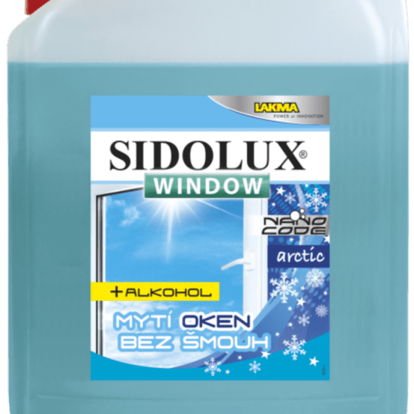 Sidolux Soda Power na skla a okna NANO CODE 5l arctic Receptura Sidolux Window je založená na technologii Nano Code s obsahem alkoholu