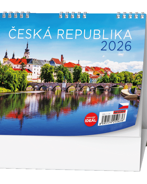 Kalendář stolní Ideál týdenní Česká republika BSL2 České týdenní jmenné kalendárium