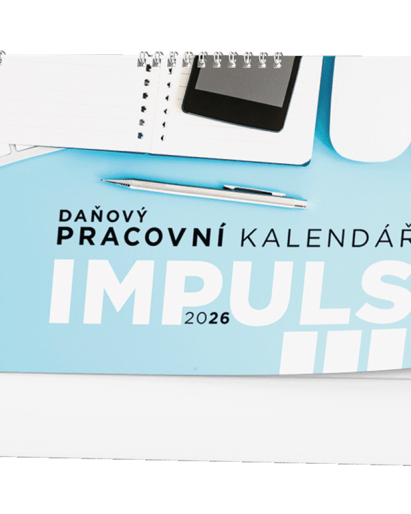 Kalendář stolní pracovní Impuls III. BSM3 České týdenní  jmenné kalendárium 
