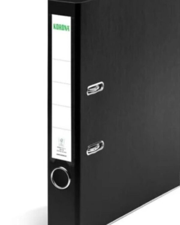 Pořadač pákový A4/5cm polypropylen černý Pořadač  A4 Pákový 5 cm