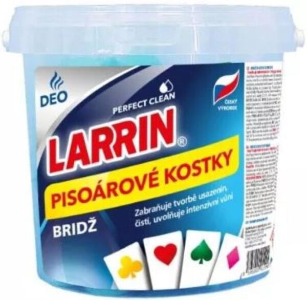 Tablety do pisoáru Larrin 1kg Tablety do pisoáru Larrin 1kg Čistící a dezodorační přípravek pro sanitární zařízení