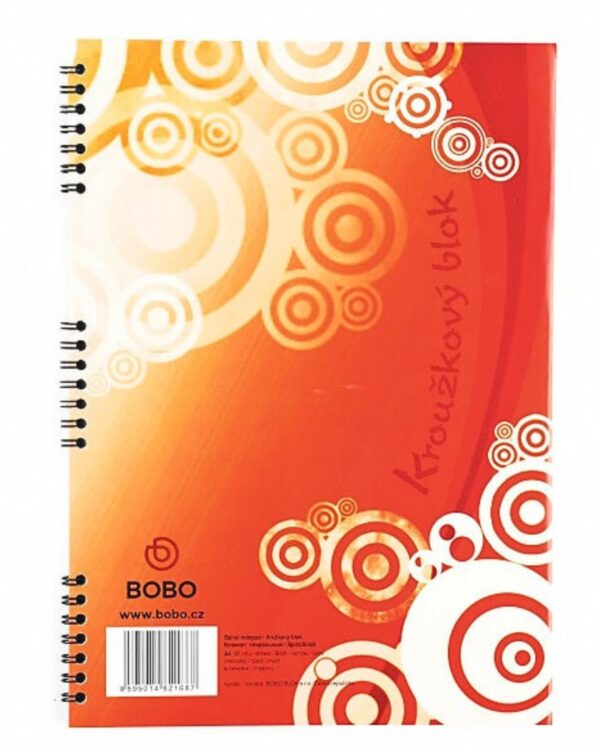 Blok kroužkový College BOBO A4 linka