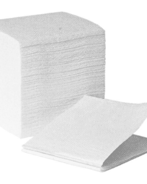 Toaletní papír skládaný PapLine bílý 2vrs. 19x11cm/250útržků Skládaný toaletní papír PapLine je praktickým řešením pro veřejné toalety