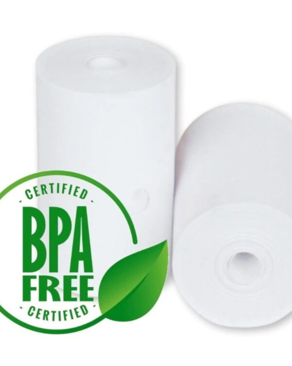 Pokladní role 57x40/24m TERMO pro EET Vysoce kvalitní bezdutinkový český termo kotouček ideální pro platební terminály. Termo papír je bez bisfenolu A (BPA free)