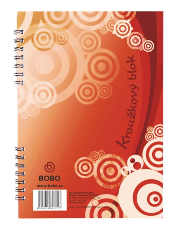 Blok kroužkový College BOBO A5 linka