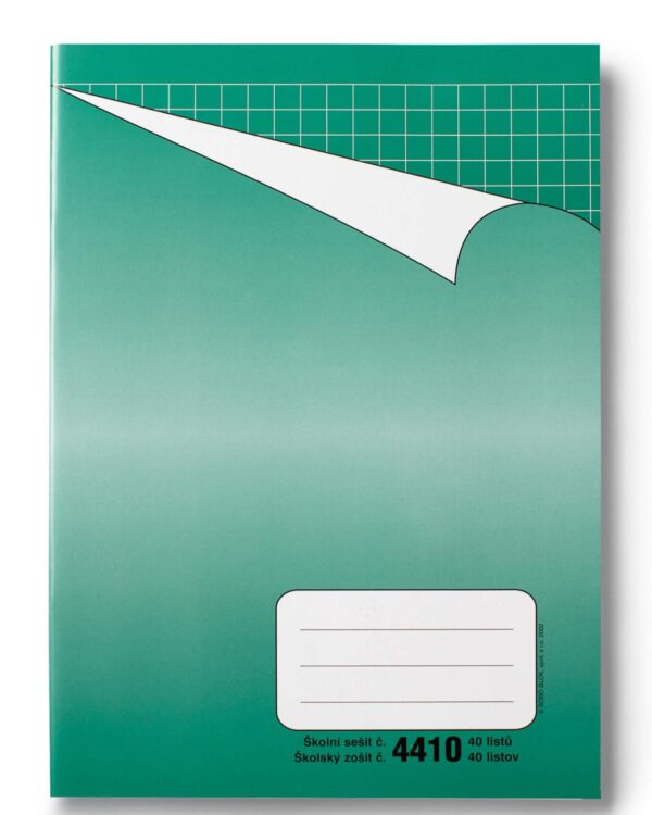 Sešit školní 4410 bezdřevý Hejného metoda A4 Školní sešit A4 4410 z bezdřevého papíru pro Hejného metodu. Papír 70g/m2 s pevnou papírovou obálkou pro vyšší odolnost. Sešit je vhodný pro psaní tužkou i perem a podporuje Hejného metodu výuky matematiky. Lineatura kombinuje 30 čtverečkovaných listů 10 x 10 mm a 10 čistých
