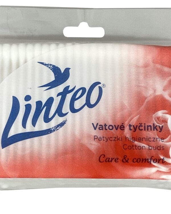 Vatové tyčinky 200ks Jemné vatové tyčinky s mikrovláknem - bezpečná každodenní hygiena.