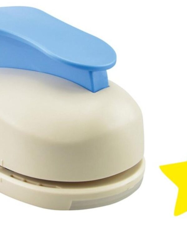 Raznice kovová na papír MAXI hvězda Kvalitní raznice na papír do gramáže 220g. 