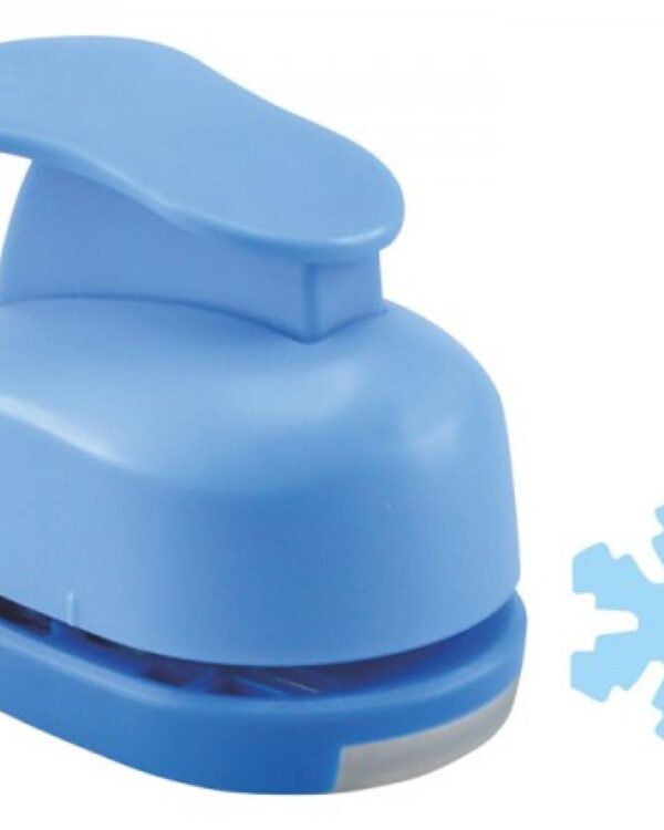 Raznice kovová na papír střední vločka Kvalitní raznice (7 x 4