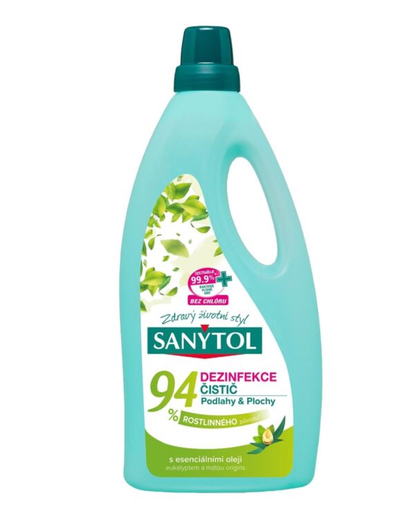 Sanytol dezinfekce univerzální na podlahy 1l - 94 % rostlinného původu