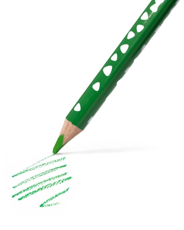 Pastelka RICO trojhranná JUMBO zelená Dokreslilo vaše dítě svou nejoblíbenější barvu a nechcete kvůli tomu kupovat hned celou novou sadu? Tato extra silná JUMBO pastelka je ideálním řešením pro doplnění školních penálů i domácích výtvarných kufříků. Díky své robustnosti a ergonomickému tvaru je navržena tak