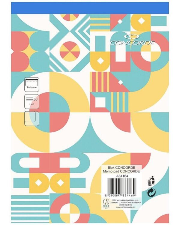 Blok lepený Concorde A5 čistý