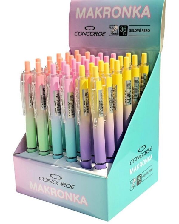 Gelové pero Makronka 0