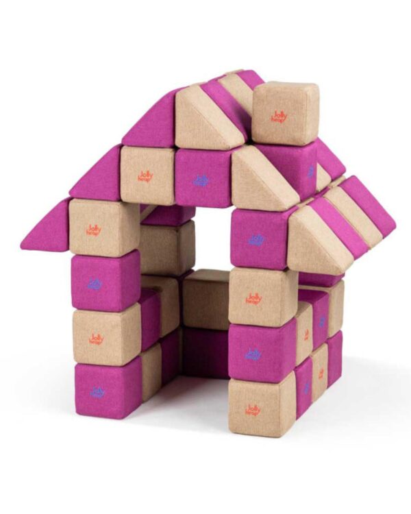 Magnetická stavebnice JollyHeap Basic set 100ks/ 2 tvary kostek Objevte magnetický svět JollyHeap® – revoluční magnetickou stavebnici