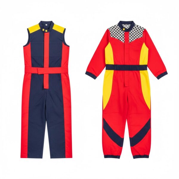 Souprava profesních kostýmů pro nejmenší 2ks Souprava profesních kostýmů pro nejmenší 2ks Kostým mechanika a závodního jezdce je ideální pro hraní rolí a poznávání různých profesí. Děti se vžijí do role automechanika nebo závodního jezdce a rozvíjejí svou fantazii i praktické dovednosti.