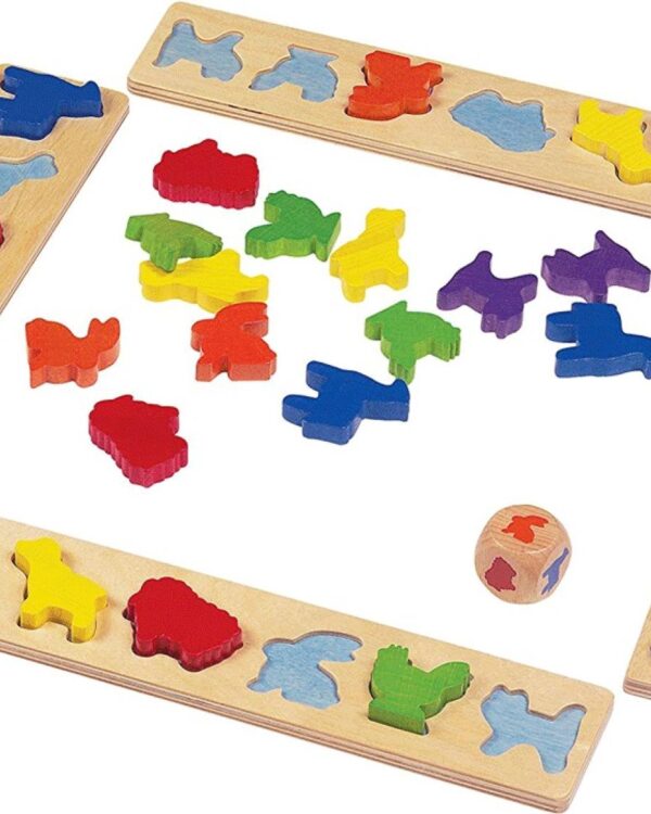 Hra párty zvířátka Ponořte se do světa zábavy a kreativního hraní se stolní hrou Párty pro zvířátka! Tato hra podporuje rozvoj motorických dovedností