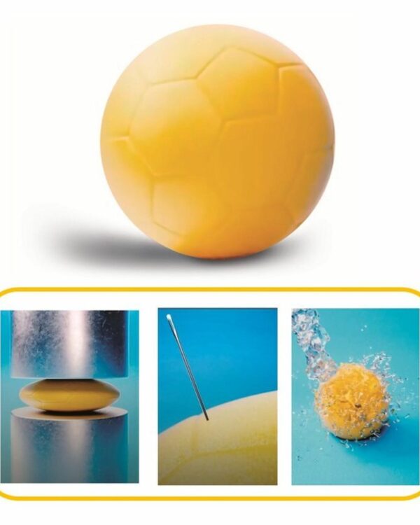 Sportovní Resistant míč 20cm žlutý Aktivní pohyb začíná s tím správným vybavením! Sportovní míč v zářivě žluté barvě je ideálním společníkem pro radostný pohyb venku i v tělocvičně. Ať už jde o první dětské kopání do míče na zahradě