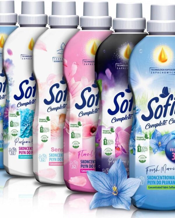 Aviváž Sofin 800ml mix vůní Koncentrovaná síla v každé kapce.