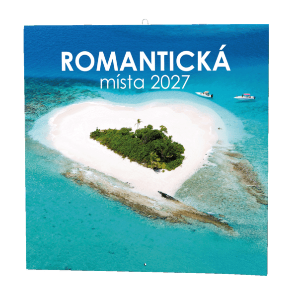 Kalendář nástěnný poznámkový Romantická místa BNL6 Kalendář nástěnný poznámkový Romantická místa BNL6 České jmenné měsíční kalendárium