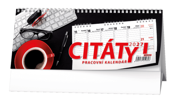 Kalendář stolní pracovní Citáty I. BSB1 Kalendář stolní pracovní Citáty I. BSB1 České týdenní jmenné kalendárium