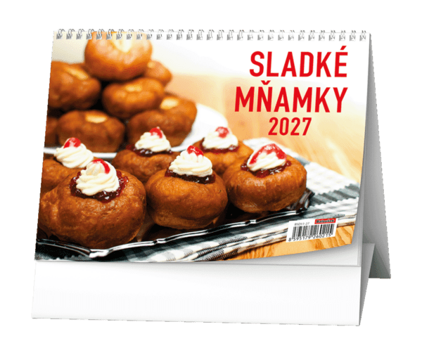 Kalendář stolní žánrový týdenní Sladké mňamky BSD11 Kalendář stolní žánrový týdenní Sladké mňamky BSD11 České týdenní jmenné kalendárium