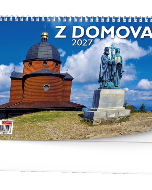 Kalendář stolní žánrový týdenní Z domova BSH1 České týdenní  jmenné kalendárium 