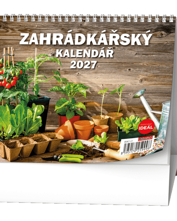 Kalendář stolní Ideál týdenní Zahrádkářský BSK7 České týdenní jmenné kalendárium