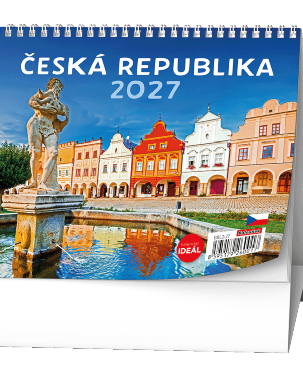Kalendář stolní Ideál týdenní Česká republika BSL2 České týdenní jmenné kalendárium