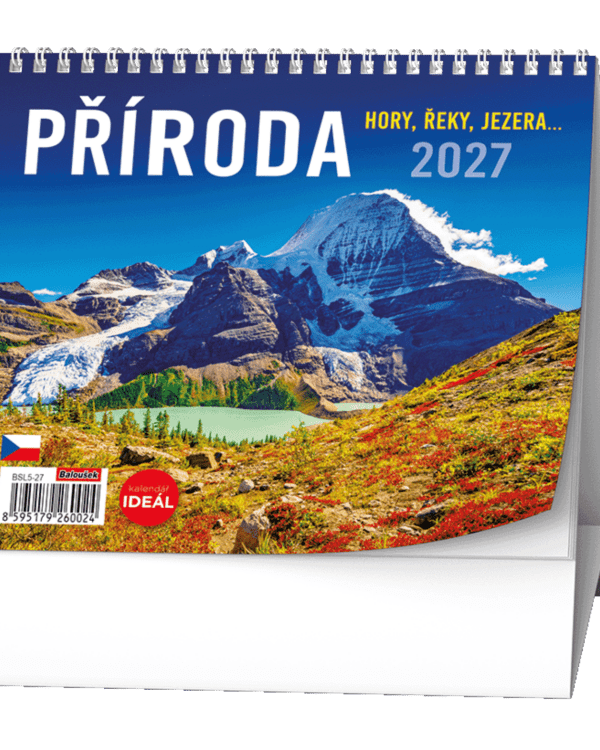 Kalendář stolní Ideál týdenní Příroda- hory