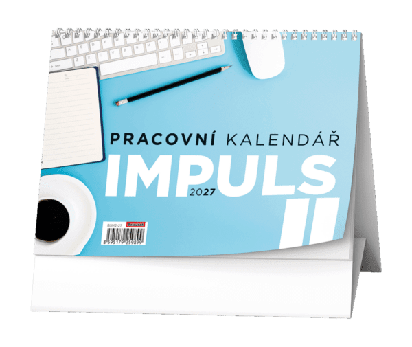 Kalendář stolní pracovní Impuls II. BSM2 Kalendář stolní pracovní Impuls II. BSM2 České týdenní jmenné kalendárium