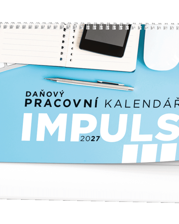 Kalendář stolní pracovní Impuls III. BSM3 České týdenní jmenné kalendárium 