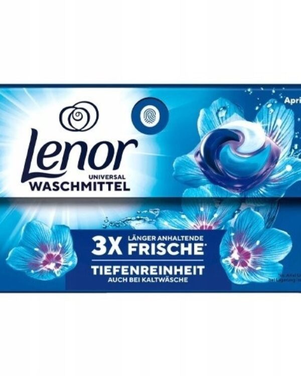 Kapsle na praní Lenor na bílé - 38 kapslí Univerzální gelové kapsle Lenor