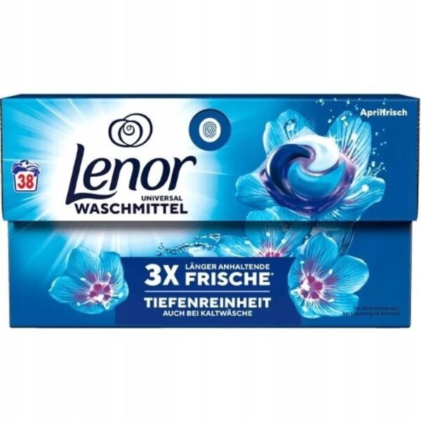 Kapsle na praní Lenor na bílé - 38 kapslí Kapsle na praní Lenor na bílé - 38 kapslí Univerzální gelové kapsle Lenor