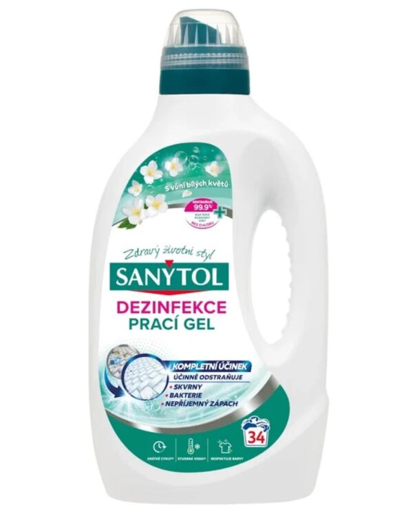 Sanytol dezinfekční prací gel 1