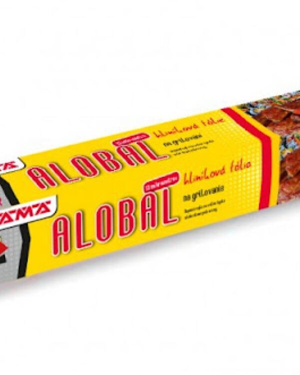 Alobal 30cm/10m ALSAM GRIL Alobalová fólie je vhodná pro uchování potravin a při grilování.