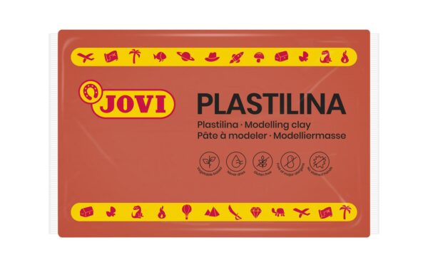 Modelína JOVI 350g hnědá - 7209k Modelína JOVI 350g hnědá - 7209k Modelína JOVI na rostlinné bázi v zábavných barvách. Je velmi dobře tvarovatelná