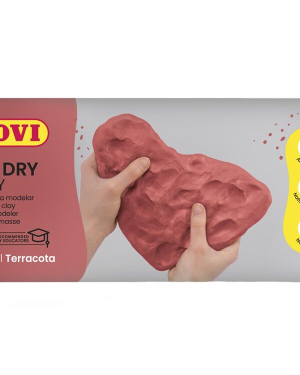 Modelovací hmota JOVI samotvrdnoucí 1kg hnědá Terracotta - 89 Samotvrdnoucí hmota