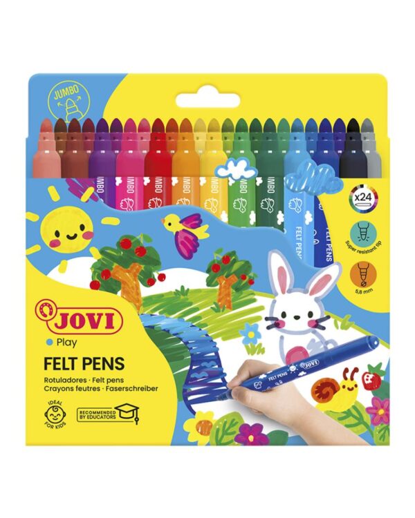 FIXY JOVI maxi 24 ks vypratelné  (hrot 5