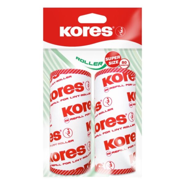 Náhradní odchlupovací váleček KORES 2ks Náhradní odchlupovací váleček KORES 2ks Náhradní válečky KORES pro odchlupovací váleček perfektně odstraňují vlasy